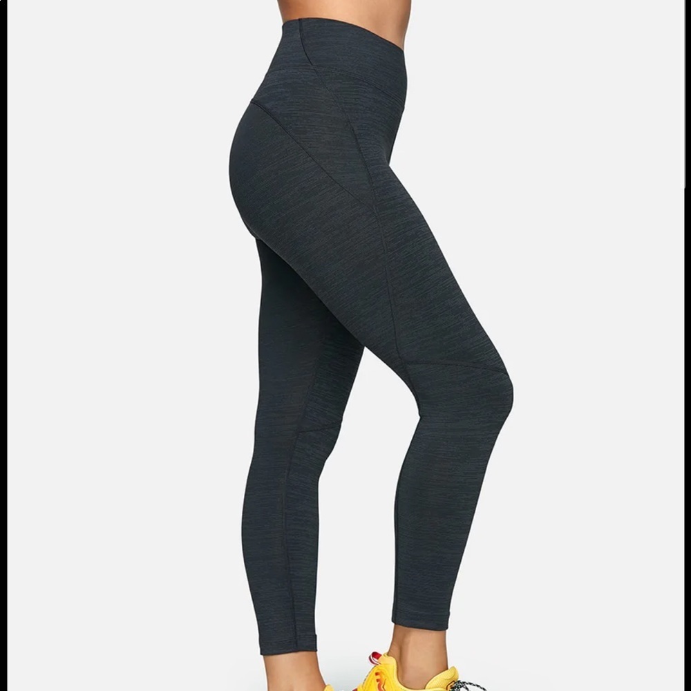 Outdoor Voices techsweat core 3/4 leggings dark gray XS